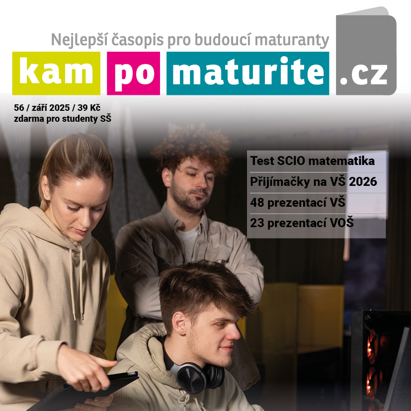 časopis KamPoMaturitě.CZ 56 titulka čtverec